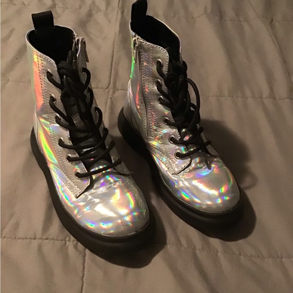 Dolce Vita Girls Boots Iridescent, Size 1 - Picture 5 of 5